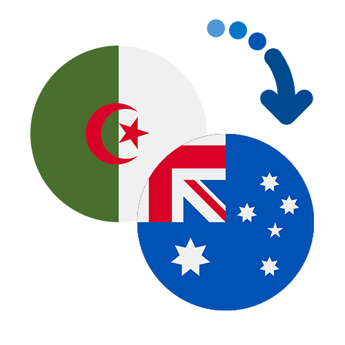 Wie kann man online Geld von Algerien nach Australien senden?