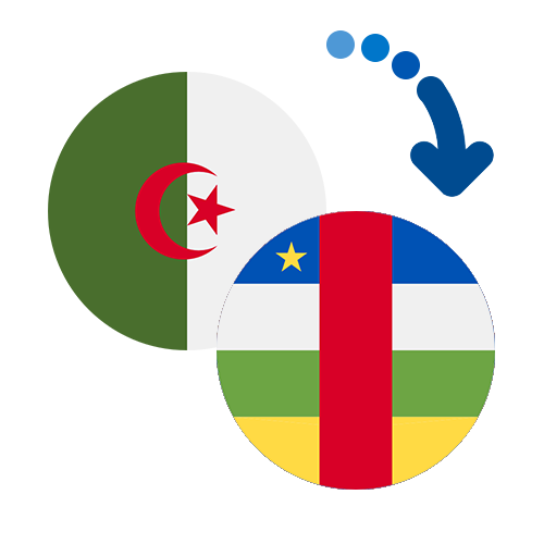 ¿Cómo mandar dinero de Argelia a la República Centroafricana?