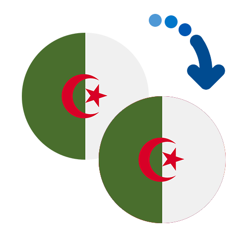 Wie kann man online Geld von Algerien nach Algerien senden?