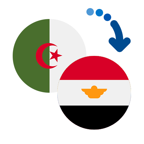 ¿Cómo mandar dinero de Argelia a Egipto?
