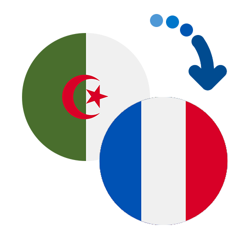 How to send money from Algeria to France