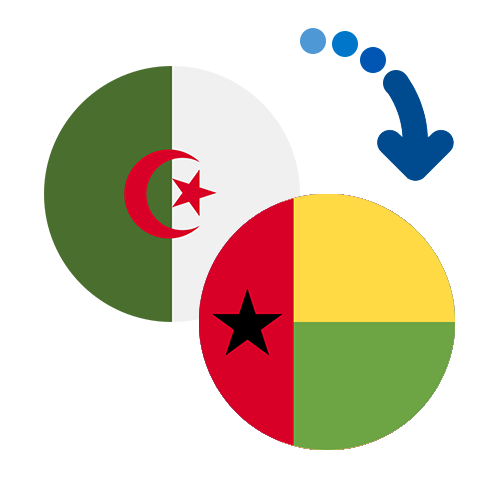 How to send money from Algeria to Guinea-Bissau
