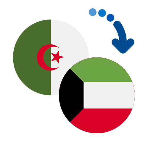 Wie kann man online Geld von Algerien nach Kuwait senden?