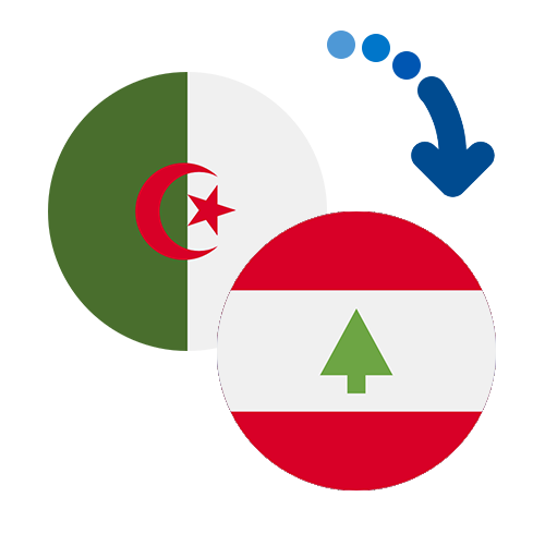 ¿Cómo mandar dinero de Argelia a Líbano?