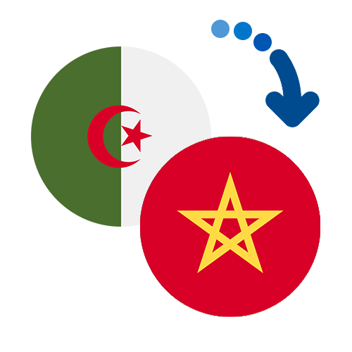 How to send money from Algeria to Morocco
