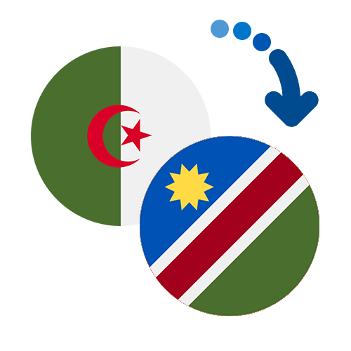 ¿Cómo mandar dinero de Argelia a Namibia?