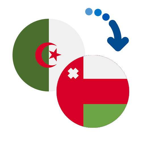 Wie kann man online Geld von Algerien nach Oman senden?