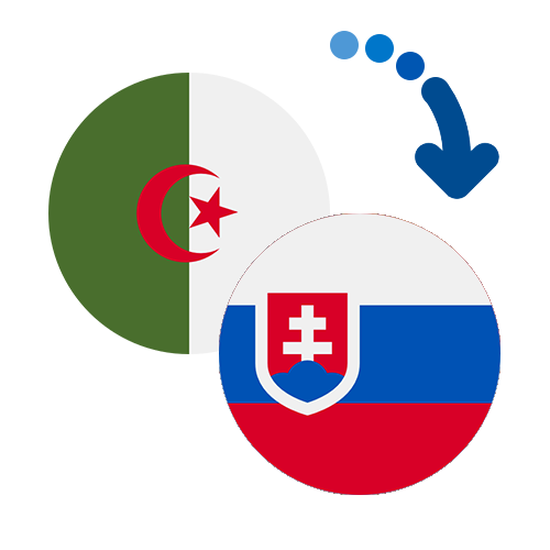 ¿Cómo mandar dinero de Argelia a Eslovaquia?