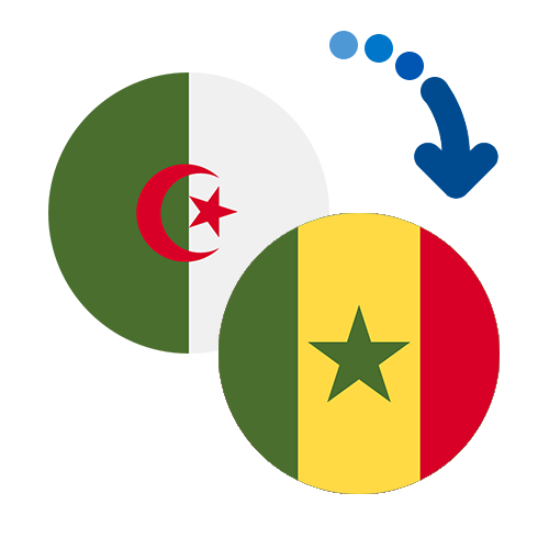 ¿Cómo mandar dinero de Argelia a Senegal?