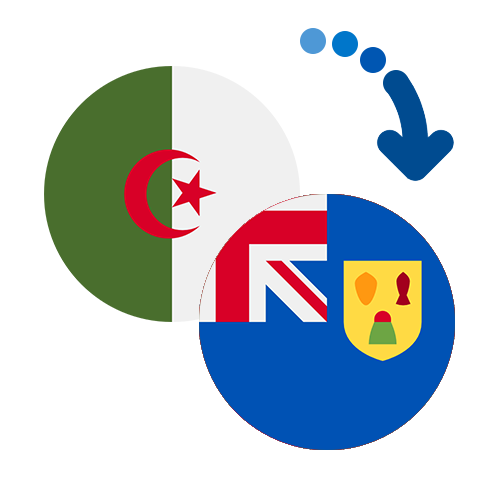 ¿Cómo mandar dinero de Argelia a las Islas Turcas y Caicos?