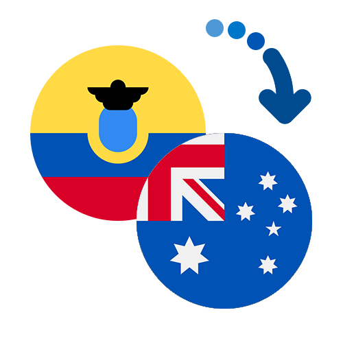 ¿Cómo mandar dinero de Ecuador a Australia?
