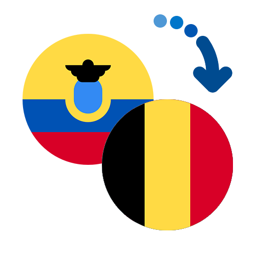 How to send money from Ecuador to Belgium