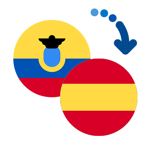 How to send money from Ecuador to Spain
