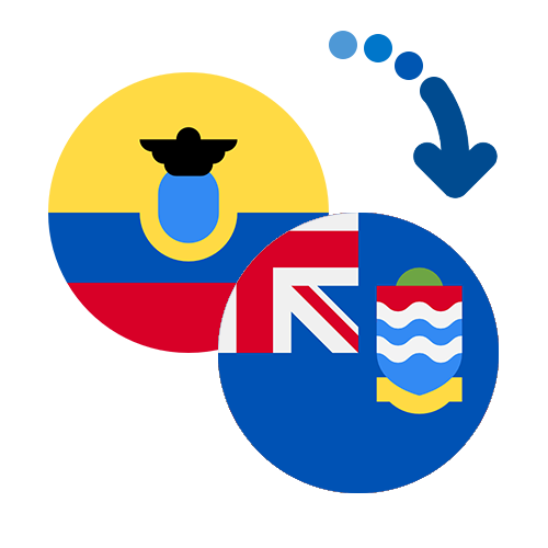 Jak wysłać pieniądze z Ekwadoru na Kajmany online?
