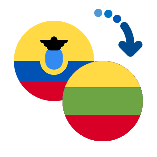 Как перевести деньги из Эквадора в Литву