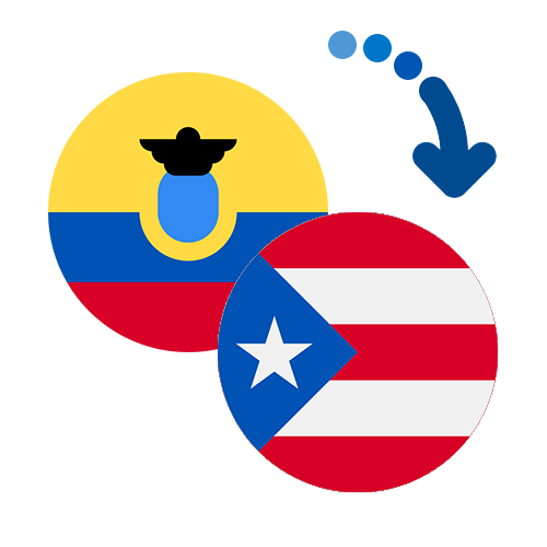 Wie kann man online Geld von Ecuador nach Puerto Rico senden?