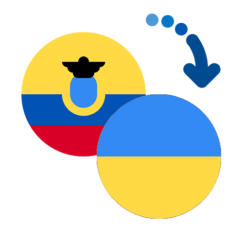 Wie kann man online Geld von Ecuador in die Ukraine senden?