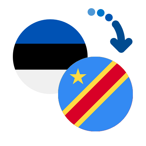 Jak wysłać pieniądze z Estonii do Demokratycznej Republiki Konga online?