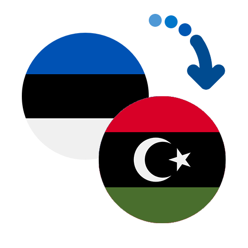 How to send money from Estonia to Libya