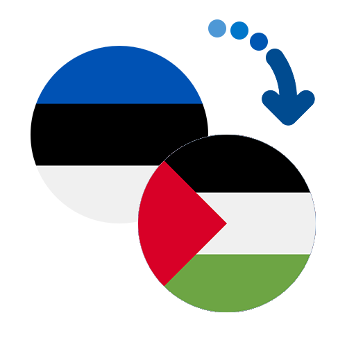 How to send money from Estonia to Palestine