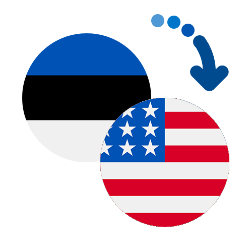 ¿Cómo mandar dinero de Estonia a Estados Unidos?