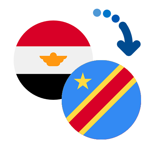 Wie kann man online Geld von Ägypten nach Kongo senden?