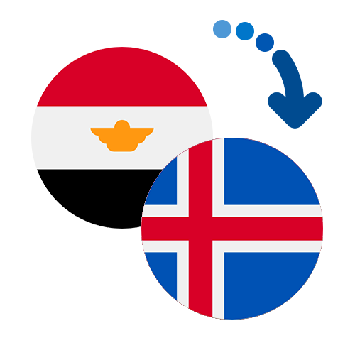 Как перевести деньги из Египта в Исландию