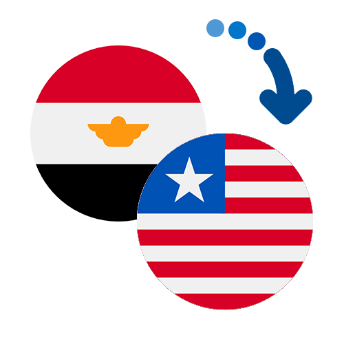 How to send money from Egypt to Liberia