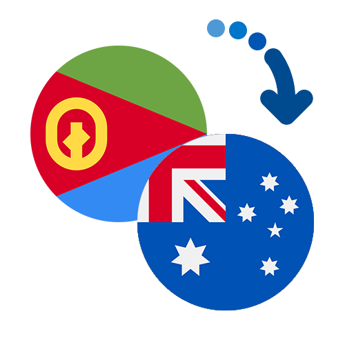 Wie kann man online Geld von Eritrea nach Australien senden?