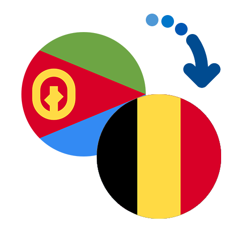 ¿Cómo mandar dinero de Eritrea a Bélgica?
