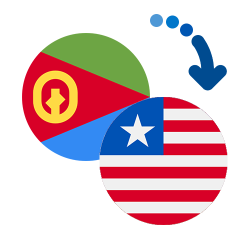 Wie kann man online Geld von Eritrea nach Liberia senden?