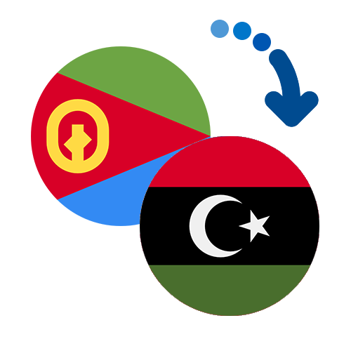 Wie kann man online Geld von Eritrea nach Libyen senden?