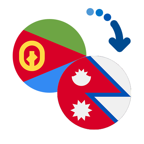 Wie kann man online Geld von Eritrea nach Nepal senden?