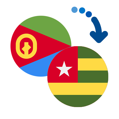 Wie kann man online Geld von Eritrea nach Togo senden?