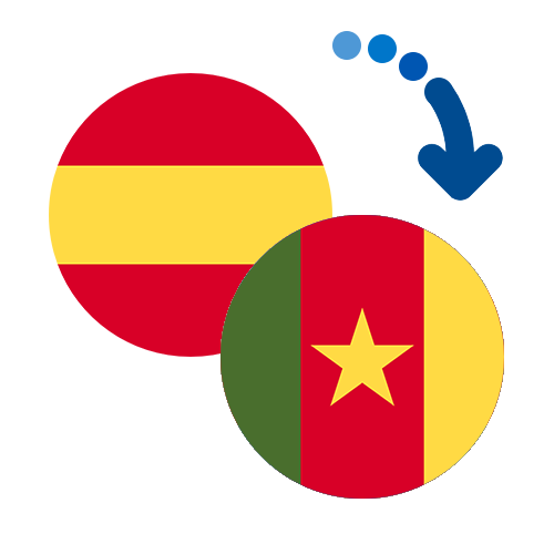 How to send money from Spain to Cameroon