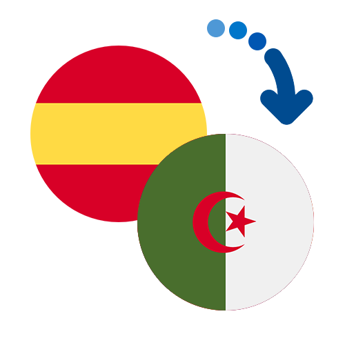 How to send money from Spain to Algeria