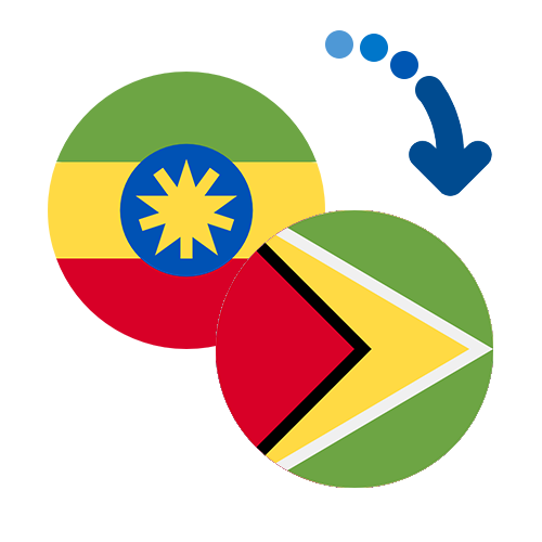 Wie kann man online Geld von Äthiopien nach Guyana senden?