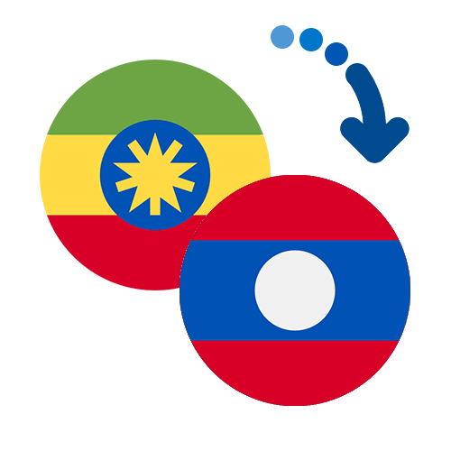 Wie kann man online Geld von Äthiopien nach Laos senden?