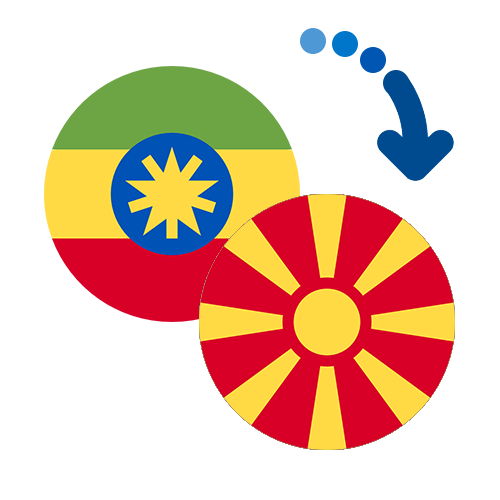 ¿Cómo mandar dinero de Etiopía a Macedonia?