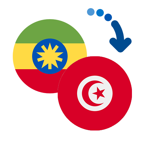 Wie kann man online Geld von Äthiopien nach Tunesien senden?