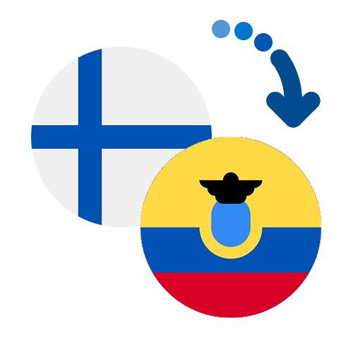 Wie kann man online Geld von Finnland nach Ecuador senden?