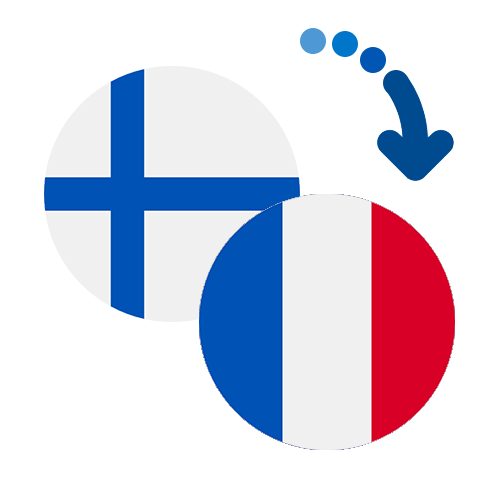 Wie kann man online Geld von Finnland nach Frankreich senden?