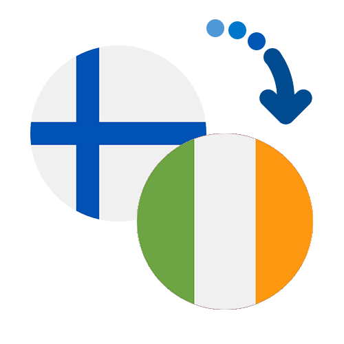 Wie kann man online Geld von Finnland nach Irland senden?