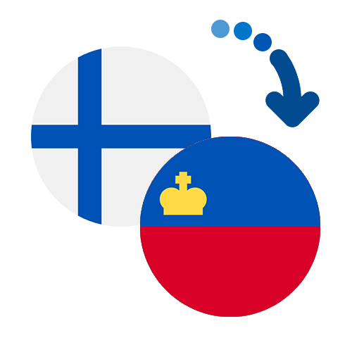 ¿Cómo mandar dinero de Finlandia a Liechtenstein?