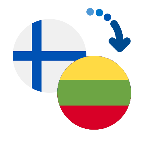 How to send money from Finland to Lithuania