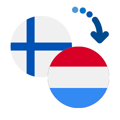 ¿Cómo mandar dinero de Finlandia a Luxemburgo?