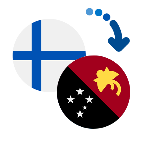 ¿Cómo mandar dinero de Finlandia a Papúa Nueva Guinea?