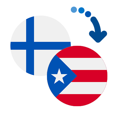 How to send money from Finland to Puerto Rico