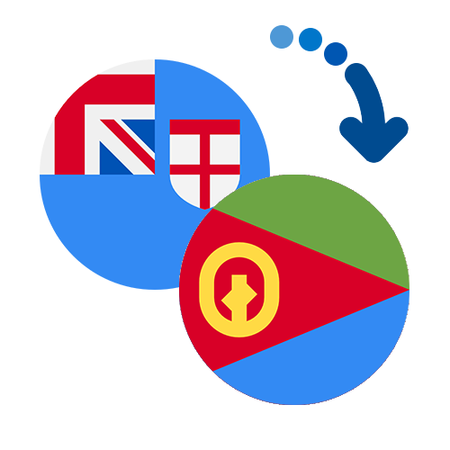 Wie kann man online Geld von Fidschi nach Eritrea senden?