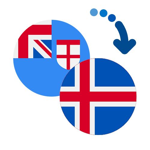 Как перевести деньги из Фиджи в Исландию